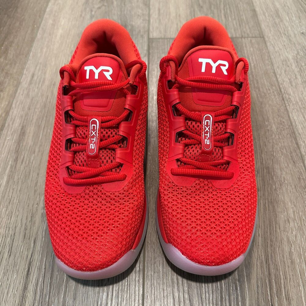 Red CXT-2 Trainer Mesh Cross Training Gym Shoes Size US 7 / Women 8.5